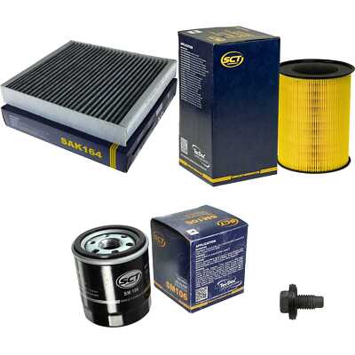 SCT Inspektionspaket Filtersatz für Ford Focus II DA_ HCP DP 1.6 FFS 1.4