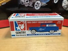 Sentry Hardware Liberty Classics Locking Coin Bank '55 Chevy Sedan Delivery 1:25