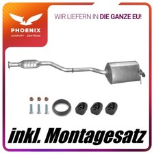 Mercedes W203 S203 C180 C200 C230 Kompressor Auspuffanlage Endschalldämpfer