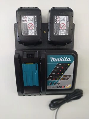 Soporte de cargador y soporte de batería adecuado para Makita DC18RC 18 V batería soporte de pared