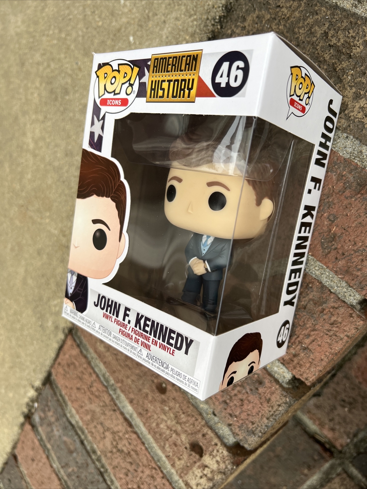 En Oferta Funko Pop! John F. Kennedy 46 American History Vinyl Figure Fresh From Case