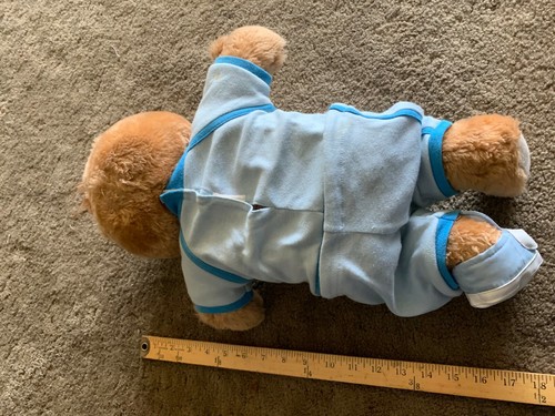 1985 Teddy Ruxpin Vintage Electronic Teddy Bear with clothes - Picture 5 of 11
