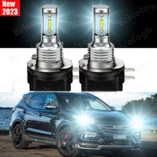 For Hyundai Santa Fe 2009-2016 H11B LED Headlight 6000k White bulbs Low Beam Kit