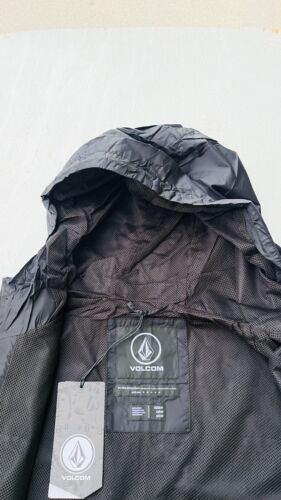 Volcom Ermont Jacket Size M Black Mens Windbreaker Jacket Size M - Picture 4 of 11