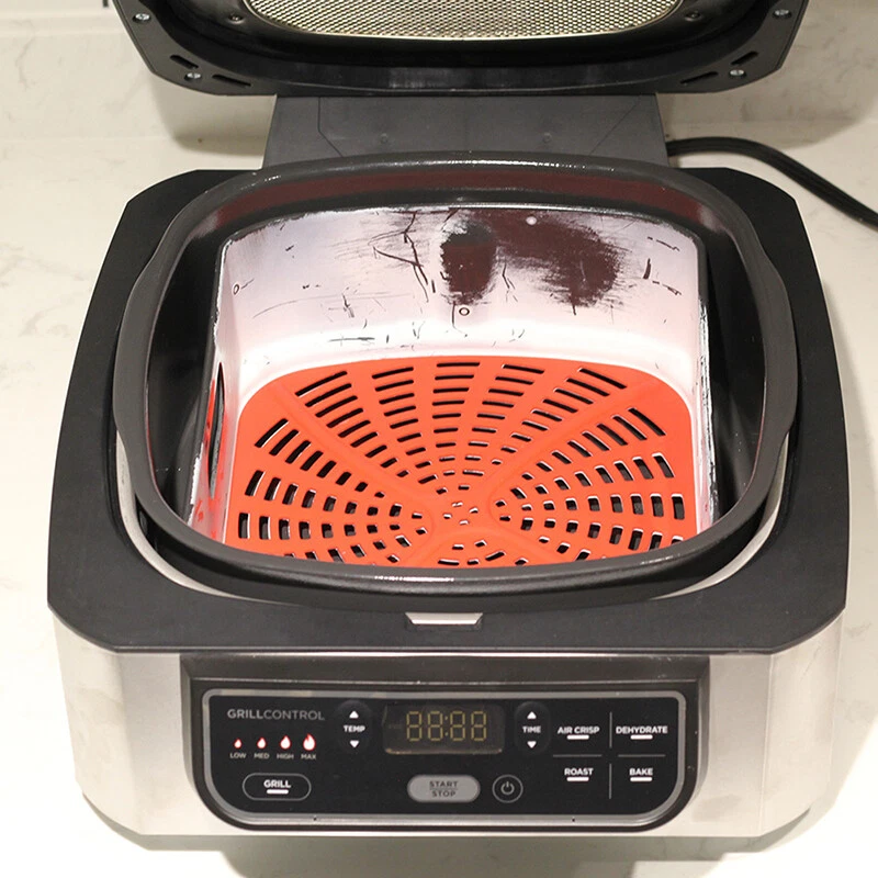 Air Fryer Liner Silicone Mat Accessories Baking Cooking Non-Stick Pad For Ag301
