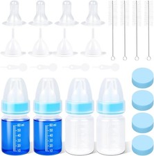 Puppy Kitten Nursing Bottle - Small Animal Feeding Kit with Nipples  Hand