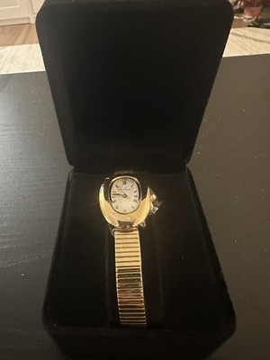 Heaven Mayhem Amara Gold Plated Stainless Steel Analog, Vintage Inspired Watch