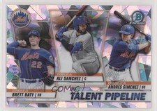 2020 Bowman Atomic Refractor 59/150 Ali Sanchez Andres Gimenez Brett Baty 1kk