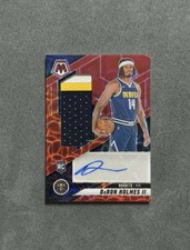 DARON HOLMES II 2024-25 MOSAIC RPA ROOKIE PATCH INTERNATIONAL RC AUTO Q3701