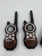 Set of 2 Motorola Talkabout 2 Way Radios and Charging Dock BOTH NEED BATTERIES