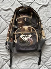 Vintage Roxy Surf Camo Full Sized Backpack