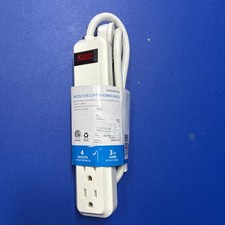 4 Outlet Surge Protector New