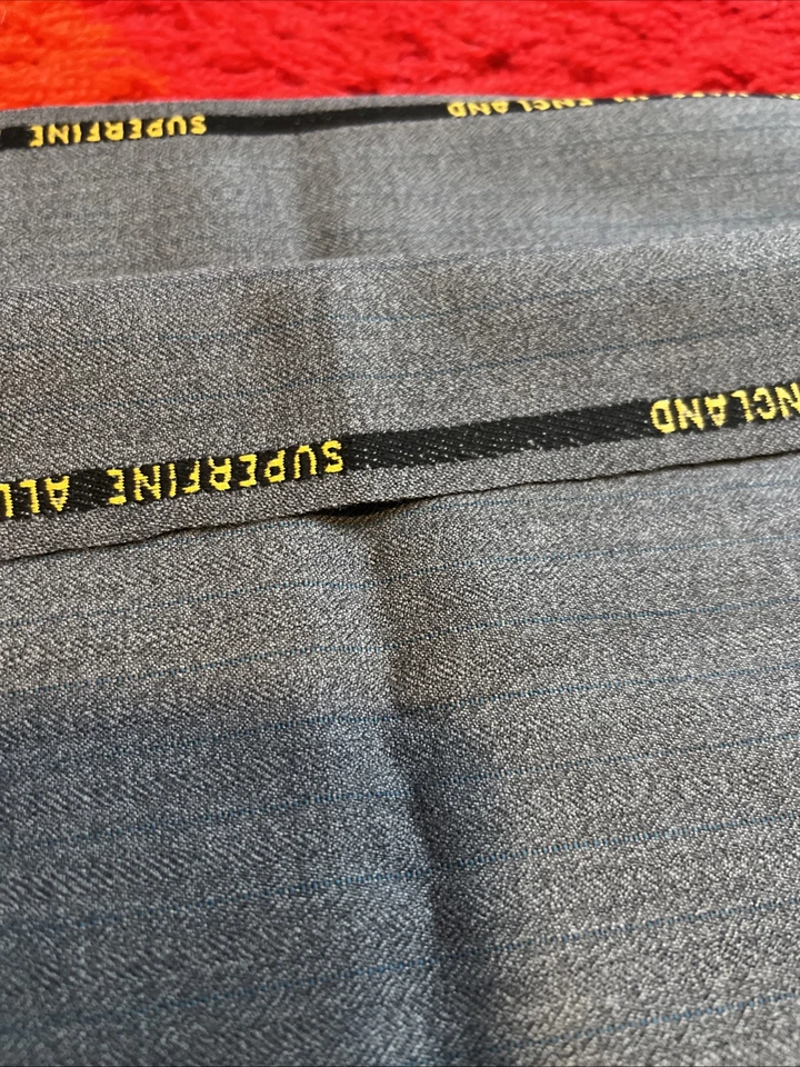 СУПЕРТОНКАЯ ШЕРСТЯНАЯ ТКАНЬ ДЛЯ КОСТЮМОВ СДЕЛАНО В АНГЛИИ - Изображение 3 из 4