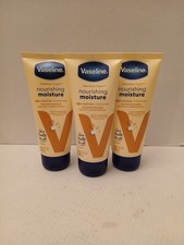 THREE Vaseline Intensive Care Nourishing Moisture Hyration Lotion 3.4fl oz Each