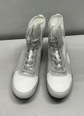 Venum Contender Boxing Shoes, White/Grey, Size 10