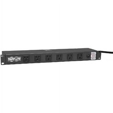 RS1215-RA 1U Rack-Mount 12-Outlet 120-Volt Transformer-Friendly Power Strip