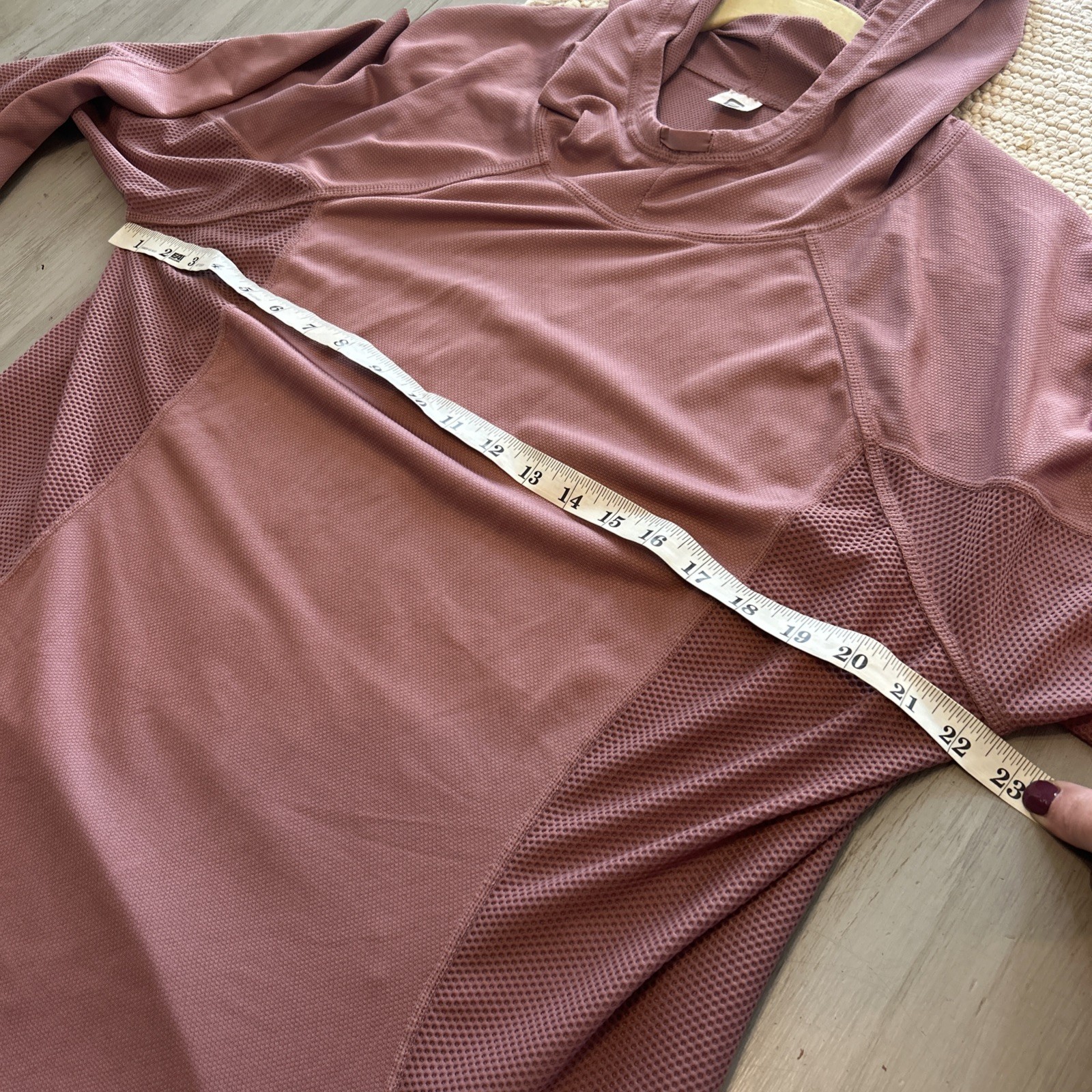 Fabletics Alecia Purple Performance Pullover Hood… - image 7