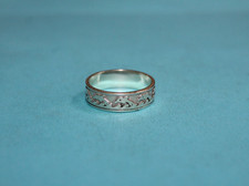 Sterling Silver Jumping Dolphin Band Ring Size 12 075GCM