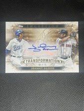 2024 Topps Inception JOHNNY DAMON Transformation Auto #’d /75 Red Sox/Royals