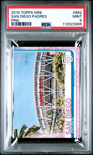 San Diego Padres - 2019 Topps On Demand Mini Pink  PSA 9  #10/25