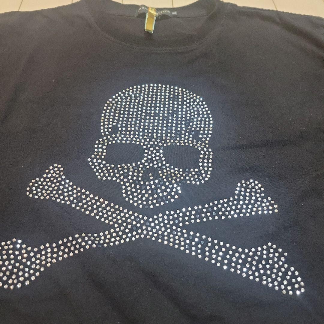 Mastermind Japan Skull Rhinestone T-Shirt Black Size XL | eBay