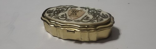 Antike Pillendose "Gegründet 1883 Die alte POST" - Bild 1 von 4