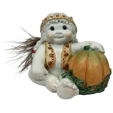 Vtg Dreamsicles "Be Thankful" Angel Cherub #11442 Signed Kristin 2000 3" H