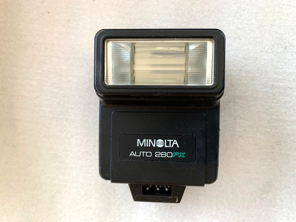 Minolta Auto Electroflash 280PX Shoe Mount Flash | eBay