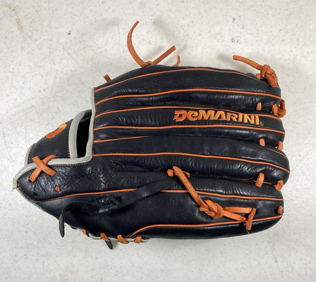DeMarini Insane 12.5” Orange Trapeze Baseball Softball Glove Left