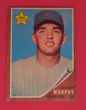 1962 Topps Danny Murphy #119 Chicago Cubs Rookie Card