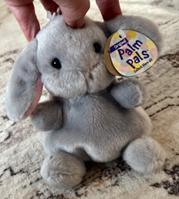 Aurora World Plush - Palm Pals - PEBBLES BUNNY 5 inch Stuffed Animal Toy NWT