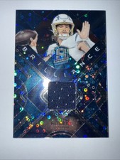 2023 Panini Spectra Brilliance Blue Disco Justin Herbert 17/50