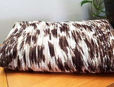 RAYON COTTON FABRIC NEW 112" x 40" ANIMAL PRINT BROWN BEIGE CRAFT SEWING