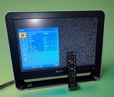 Sony Bravia KDL-19M4000 19" LCD HDTV with Remote Power Tested Works Well