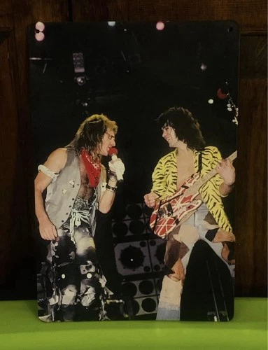 RARE Vintage 1984 Van Halen “Jump” Music Video Behind the Scenes Tin Sign