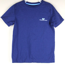 Vineyard Vines Target Boys Short Sleeve Shirt Navy Blue Size Small 6/7 