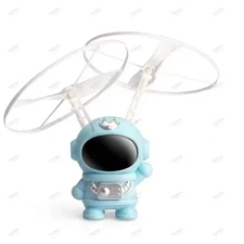 Levitating Astronaut Drone Toy, Hand-Controlled Flying Robot with LED Lights