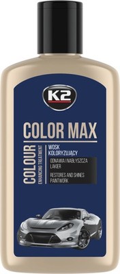 Car Paint K2 COLOR MAX APPLICATOR Cover Scratches Dark Blue QUICK POLISH