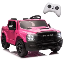 24V 160W Ride on Electric Car Toy for Kids, 2 Seater Truck w/Remote,Power Wheels