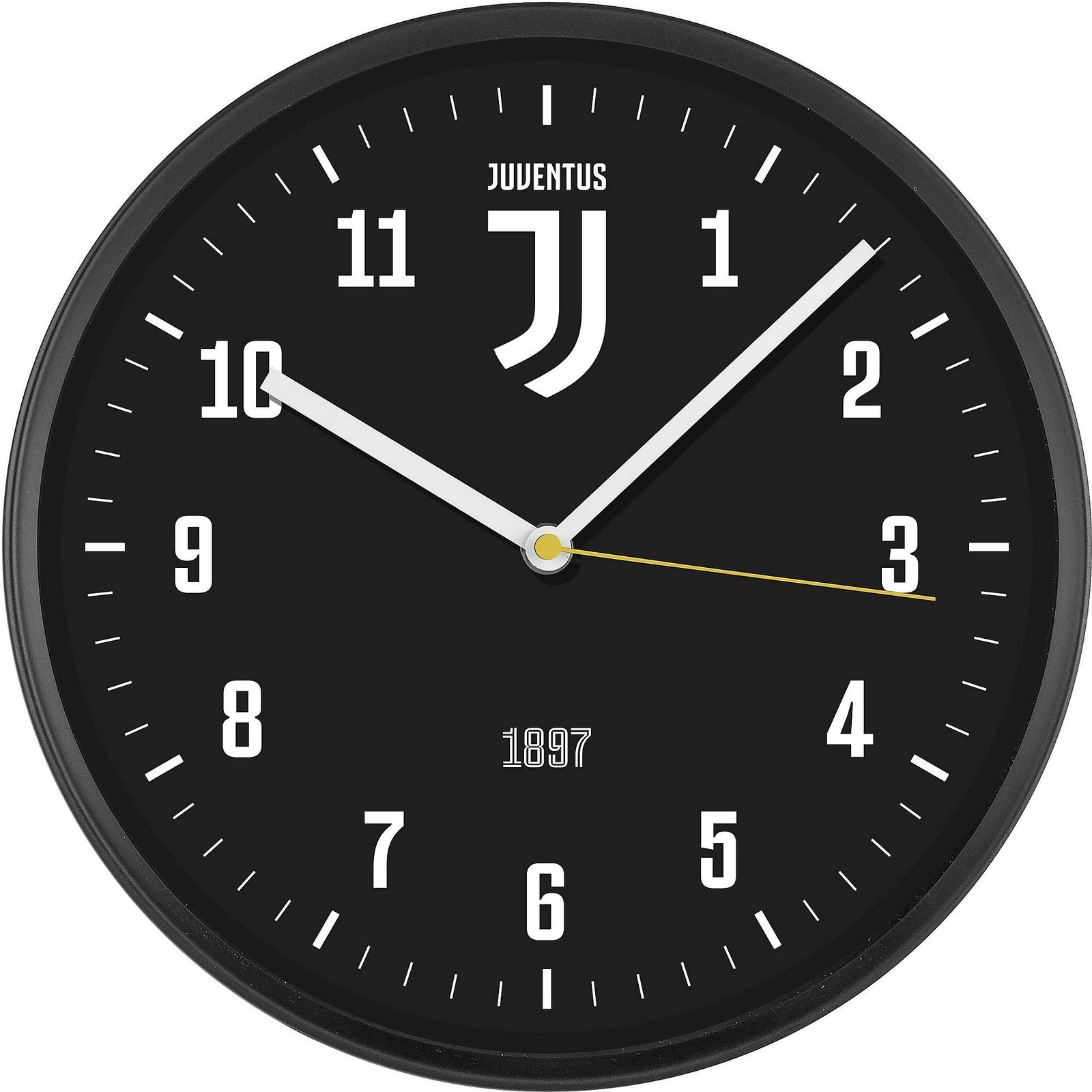 Wall Clock JUVENTUS FC 00875JU2 Black