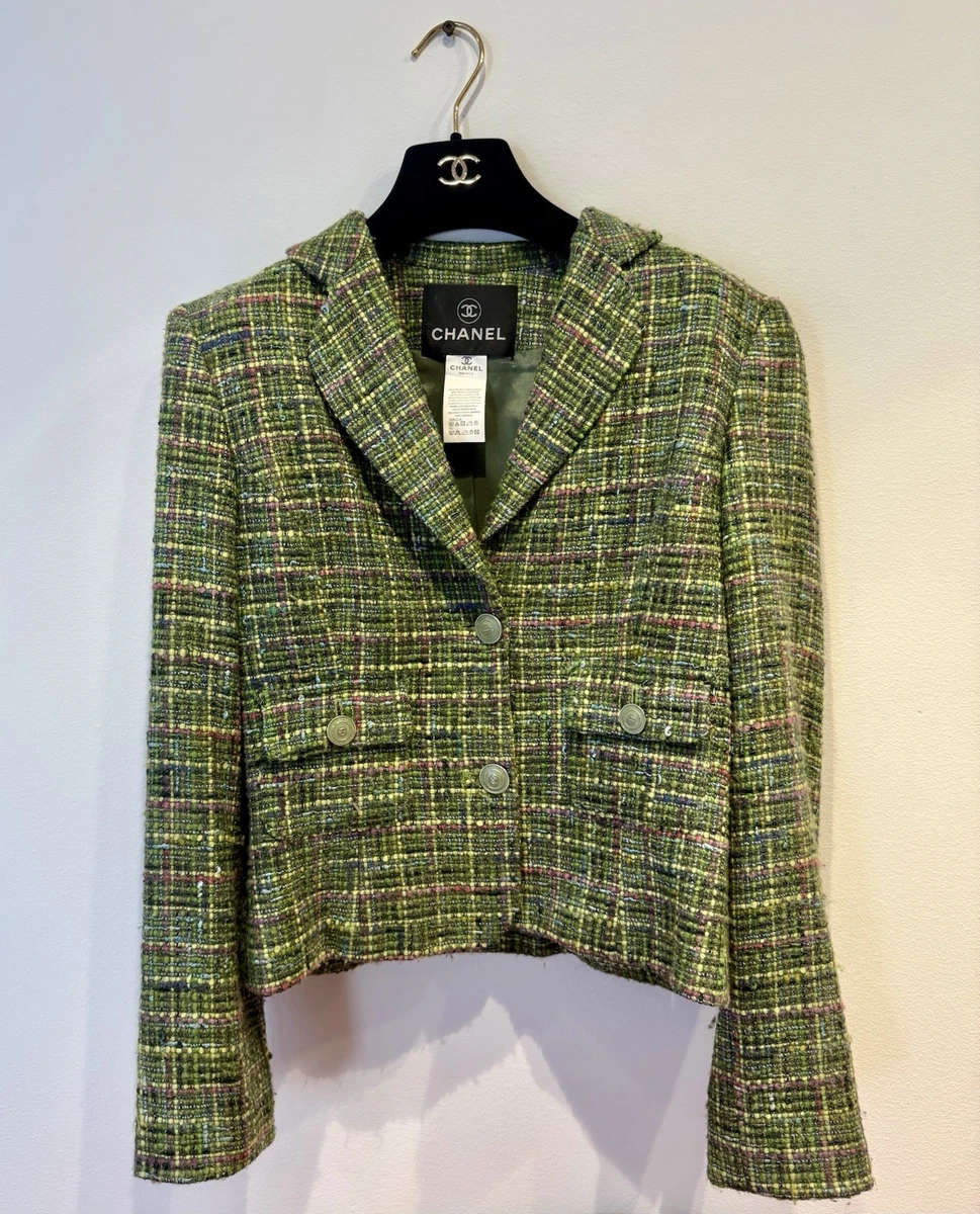 CHANEL Green Coats, Jackets & Vests for Women for sale - eBay