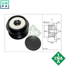 ALTERNATOR FREEWHEEL CLUTCH 535 0208 10 FOR DODGE GRAND/CARAVAN/Mini/Cargo/Van