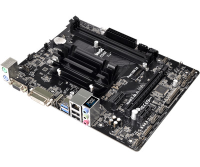 ASRock J3455M Micro-ATX Intel  Quad-Core Processor J3455 DDR3 HDMI DVI-D VGA