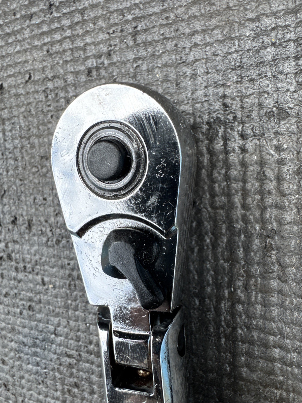 Sears Craftsman 12" Flex Head Ratchet 3/8" Drive Black 44836 KZ USA Nos