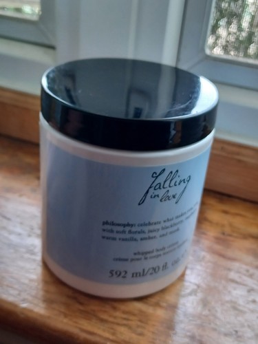HUGE PHILOSOPHY WHIPPED BODY CREAM 20oz~592ml FALLING IN LOVE NEW FRUITY-FLORAL - Picture 3 of 10