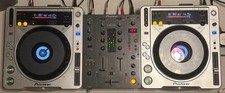 Pioneer CDJ-800MK2 Pair DJM-400 DJ CD Player 2ch Mixer Set MP3 Tested Working