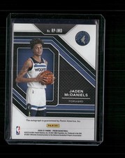 2020-21 Panini Prizm #RP-JMD Jaden McDaniels Rookie Penmanship
