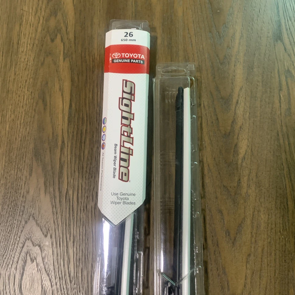 KIT DE ESCOBILLAS LIMPIAPARABRISAS TOYOTA TUNDRA 2015-2019 OEM Foto 3 de 4