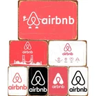 Vintage Airbnb Logo Plaque Cinema Living Tin Metal Signs Home Décor 8x12