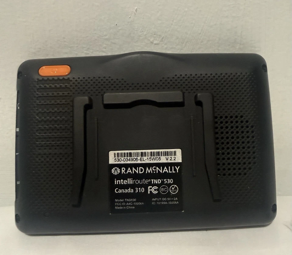 Rand McNally IntelliRoute TND 530 TRUCK GPS Bundle-Mount & Car Charger- Tested - Image 4 of 4